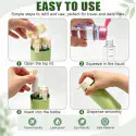 4-in-1 Portable Travel Dispenser Bottle Set