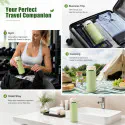 4-in-1 Portable Travel Dispenser Bottle Set