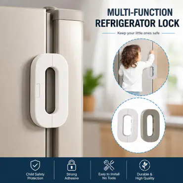 Multi-Function Safety Lock for Refrigerator & Drawer