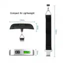 50KG Portable Digital Luggage Scale with Hook & LCD Display