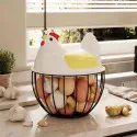 Chicken Design Egg Storage Basket