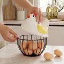 Chicken Design Egg Storage Basket