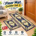 Kitchen & Floor Mat Combo Set
