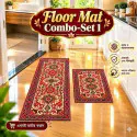Kitchen & Floor Mat Combo Set