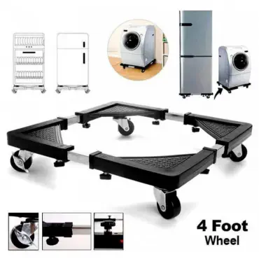 Movable Fridge/Washing Machine Stand