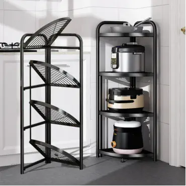 Foldable 4 Tier Corner Stand