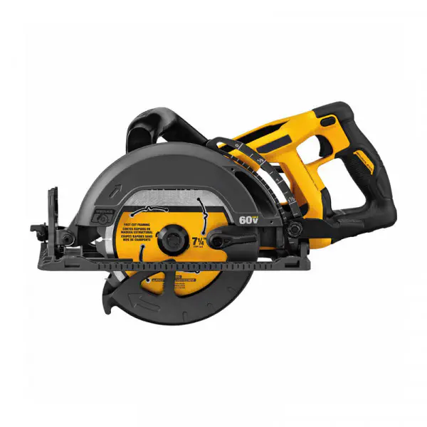 DEWALT FLEXVOLT 60V MAX* Circular Saw for Framing, 7-1/4-Inch, Tool Only (DCS577B)