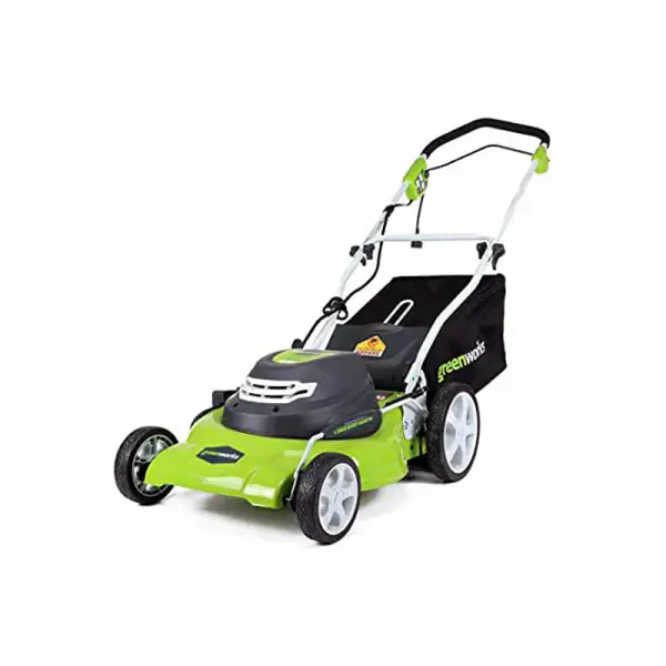 Greenworks 12 Amp 20-Inch 3-in-1Electric Corded Lawn Mower