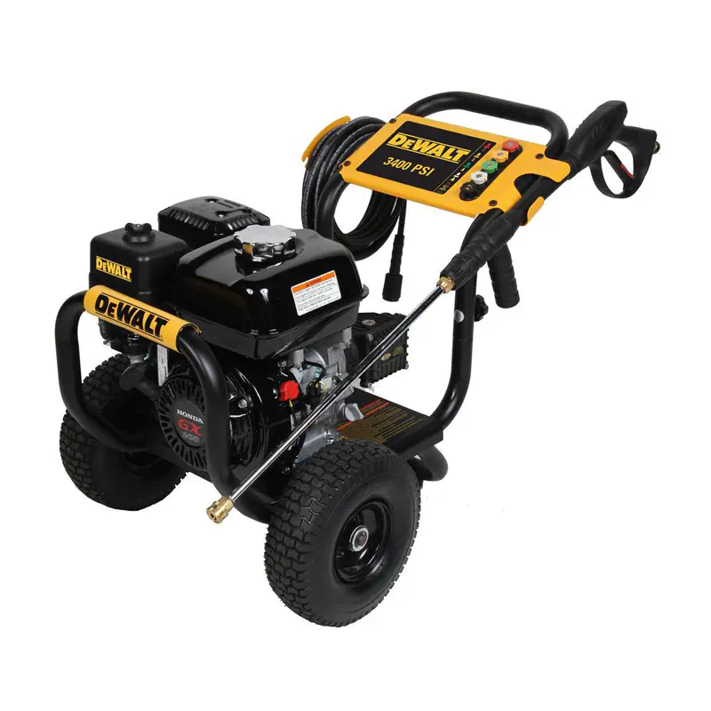 Dewalt DXPW3425 Honda Gx200 3400 PSI 2.5 GPM Gas Pressure Washer