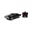 Jada Toys Fast & Furious 116 1970 Dodge Charger RT Remote Control Car 2.4 GHz Black, Toys for Kids and Adults