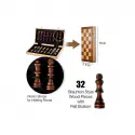 Chess Armory 15 inch Chess Set and Chess Clock Bundle