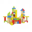 100 Piece Wooden Block Set Baby Toys & Gifts for Ages 1 to 2