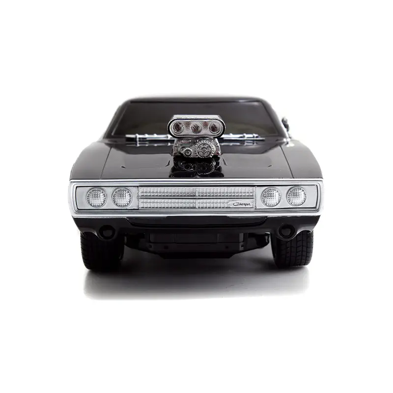 Jada Toys Fast & Furious 116 1970 Dodge Charger RT Remote Control Car 2.4 GHz Black, Toys for Kids and Adults