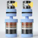 Faucet Filter Splash-Proof Showerhead Six-Layer Water Purifier for Home Kitchen