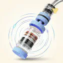 Faucet Filter Splash-Proof Showerhead Six-Layer Water Purifier for Home Kitchen