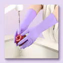 12-Inch Dishwashing Nitrile Gloves – Waterproof Kitchen Cleaning Gloves
