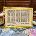 Premium Wooden Money Saving Big Box (150,000 Taka Target) – Smart Piggy Bank