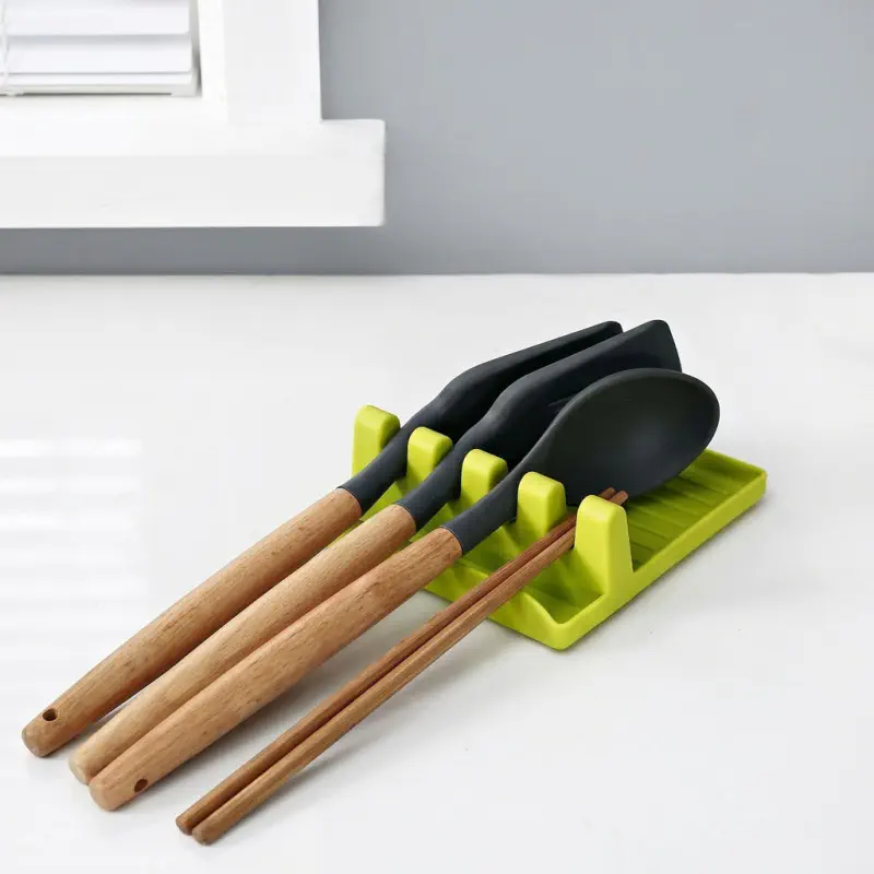 Spoon Rest Holder Utensil Organizer Kitchen Rack