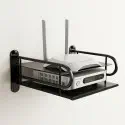 Two-Layer Wall Wi-Fi Router Stand