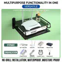 Two-Layer Wall Wi-Fi Router Stand