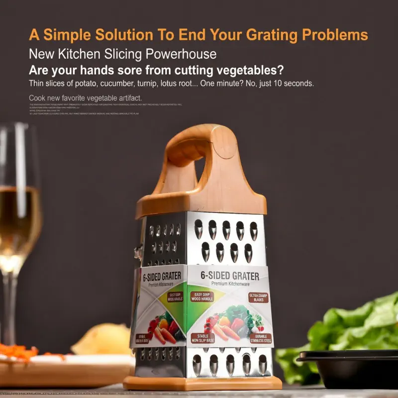 Multifunctional Portable Stainless Steel Vegetable Cutter