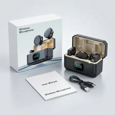 Q8 Noise Reduction Wireless Microphone