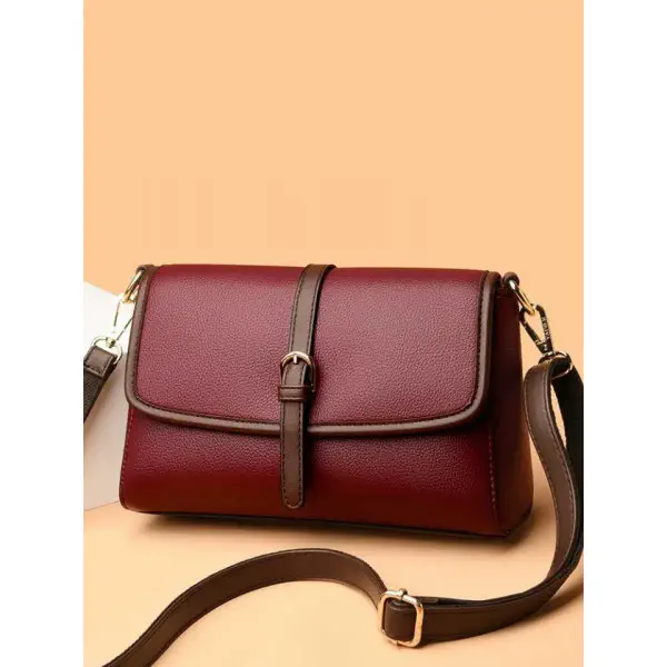Trim Crossbody Badami color