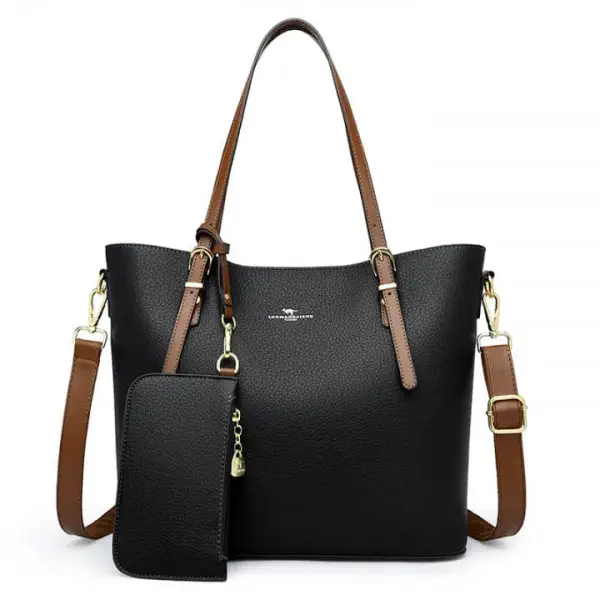 Ladies Tote Bag { Black Color }