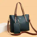 Ladies Tote Bag { Navy blue color }