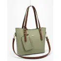Ladies Tote Bag Halka green Color 