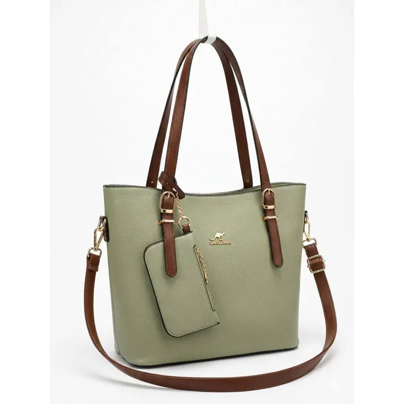 Ladies Tote Bag Halka green Color 