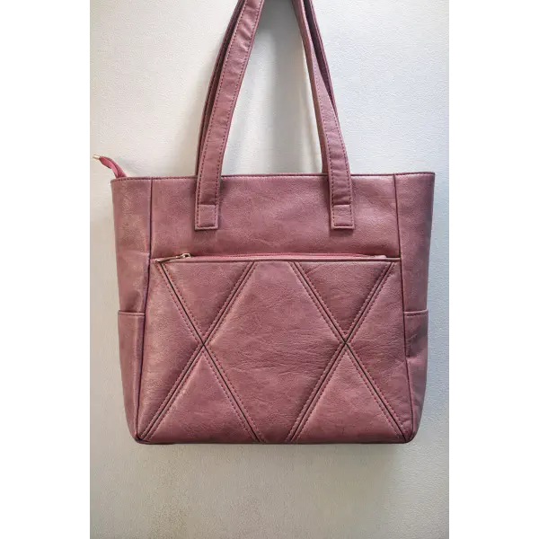 Women Shoulder Bag Dusty pink Color 