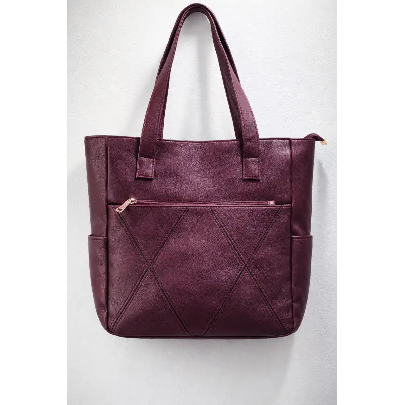 Women Shoulder Bag maroon color