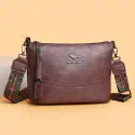 1 Vintage-Style Shoulder Bag Pink
