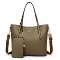 Ladies Tote Bag { Olive Color }